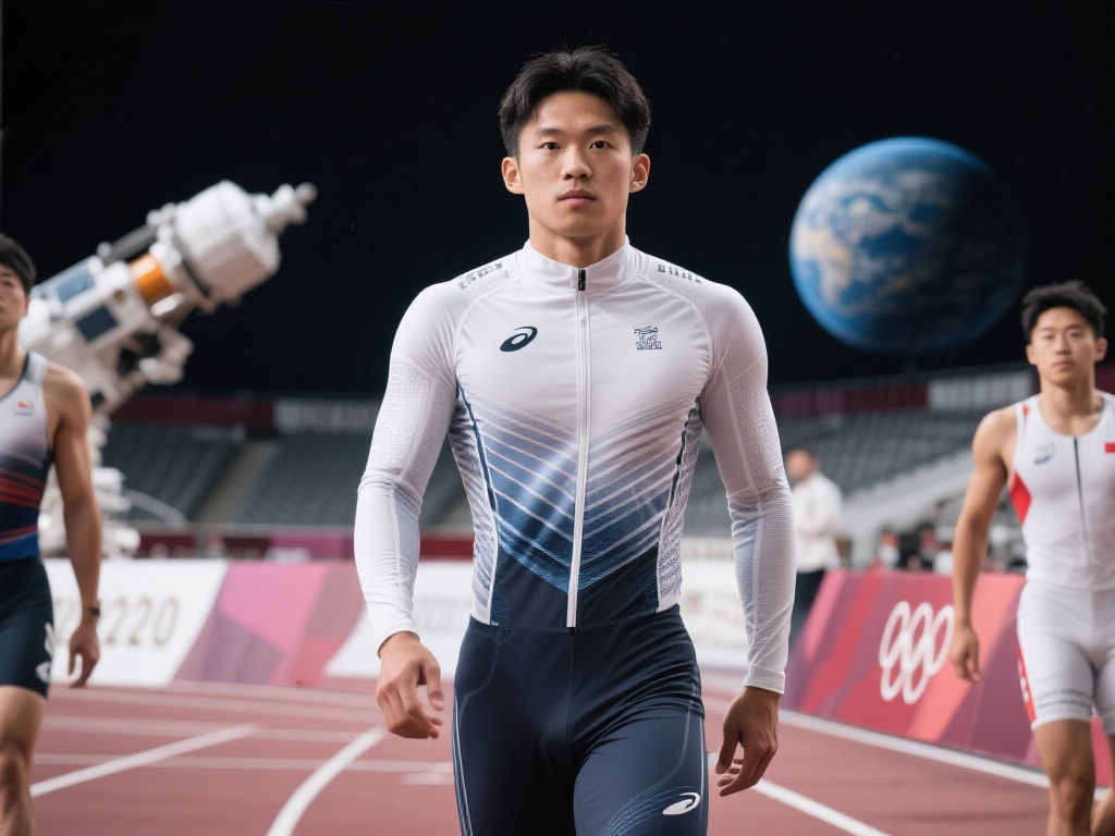 以2020年东京奥运会为例，部分运动员穿着的运动服